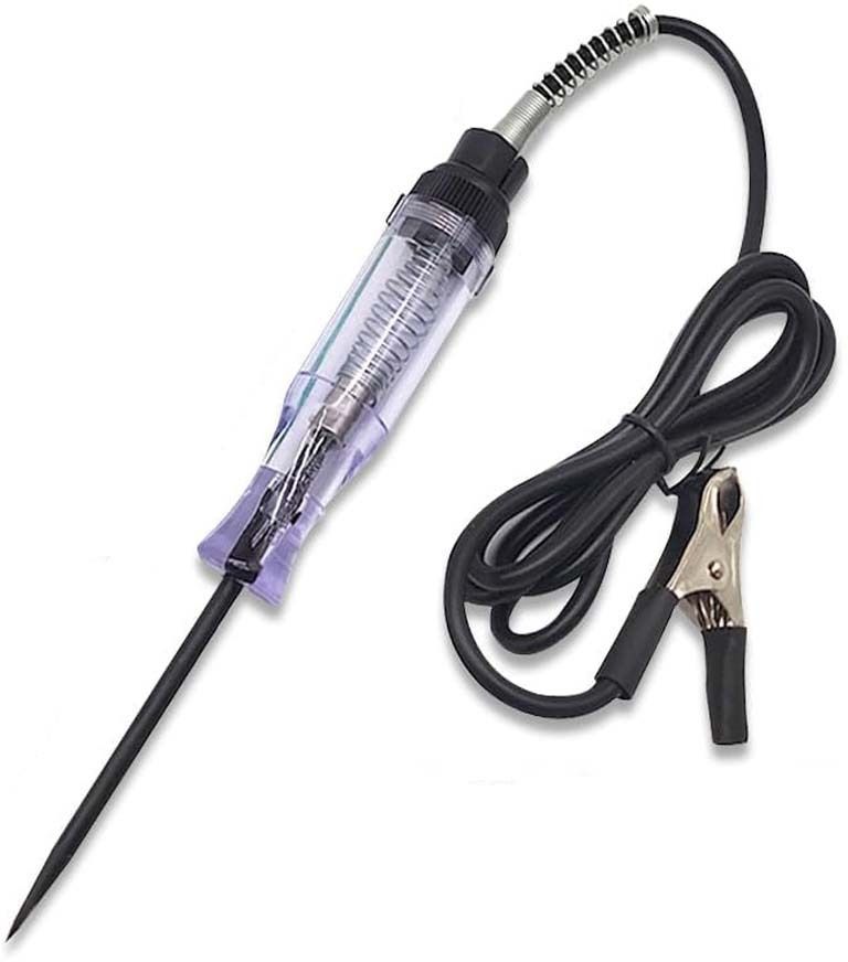 dytools Test Light Automotive, Circuit Tester, Heavy Duty Light Tester, 6V-24V Analog Voltage Tester-picture-14