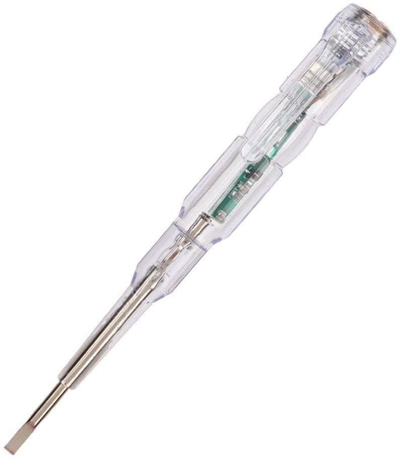 omkarzone Tester Pen Voltage Sensitivity Compact Pen Dual Color LED Light Tester A154 Analog Voltage Tester-picture-17