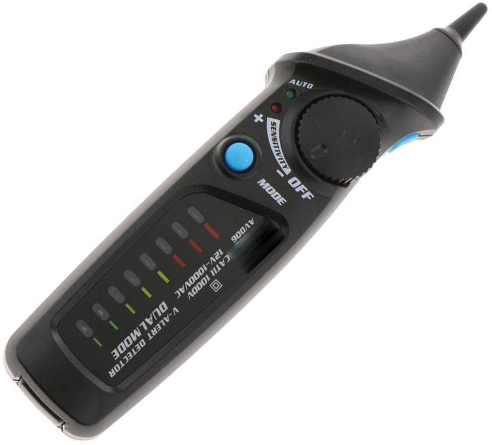 electric ac power detector dual mode adjustable sensitivity breakpoint locator digital voltage tester