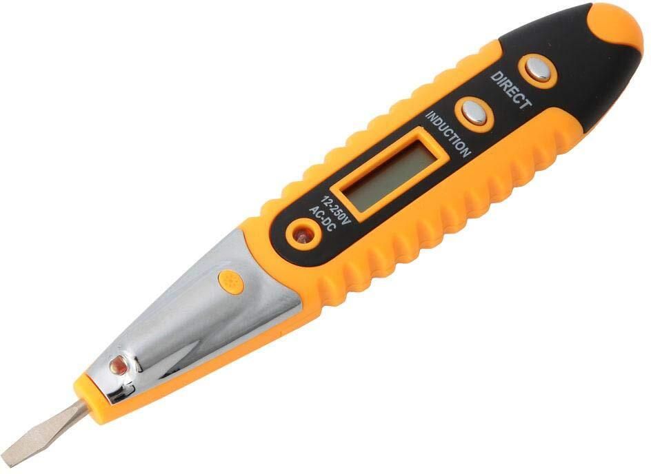Digital Test Pencil Multifunction AC DC 12-250V Tester Digital Voltage Tester-image-35