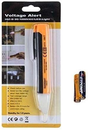 dytools Detector Pen Circuit Tester Tool with Led Flashlight Audible Tone and Pocket. Digital Voltage Tester-picture-15