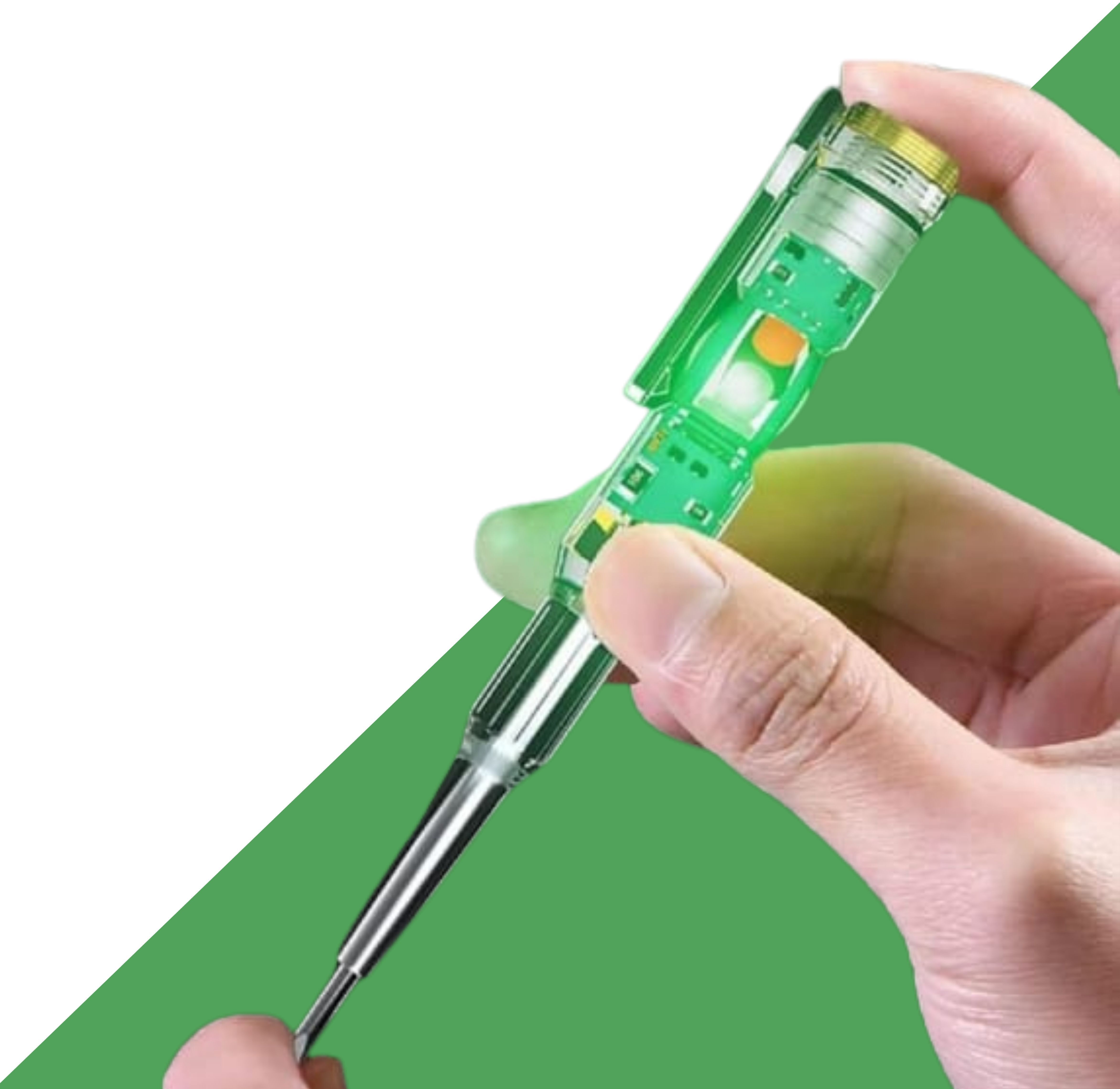 veerjiit Voltage Indicator Pen with Dual-Purpose Screwdriver Digital Voltage Tester-picture-16