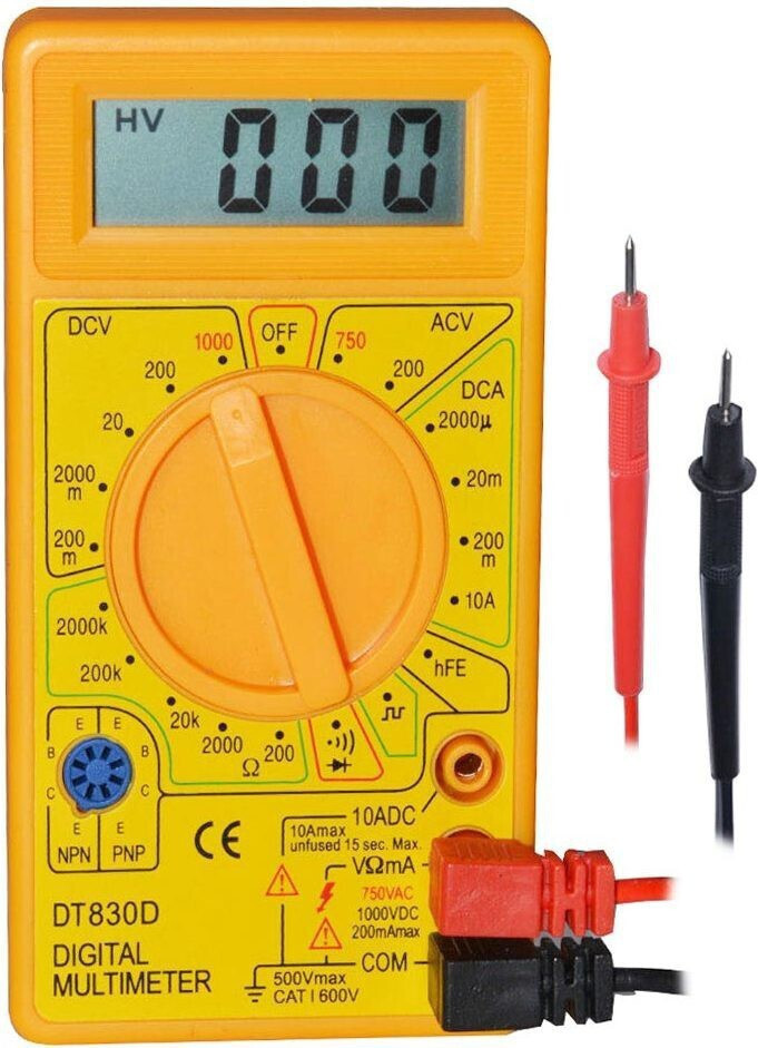 goodsbazaar Non-Contact AC Voltage Tester Alert Pen Volt Test Meter Detector Sensor 90~1000V Digital Voltage Tester image 1