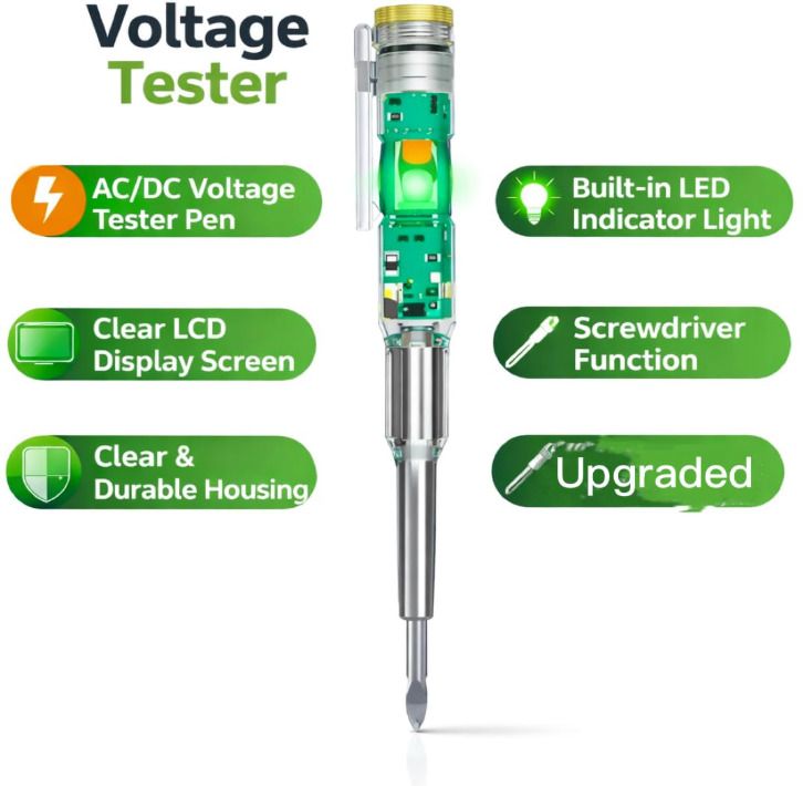 vrtrend Digital Advanced Intelligent Chip High-Brightness ( pack of 2 ) Digital Voltage Tester-picture-8