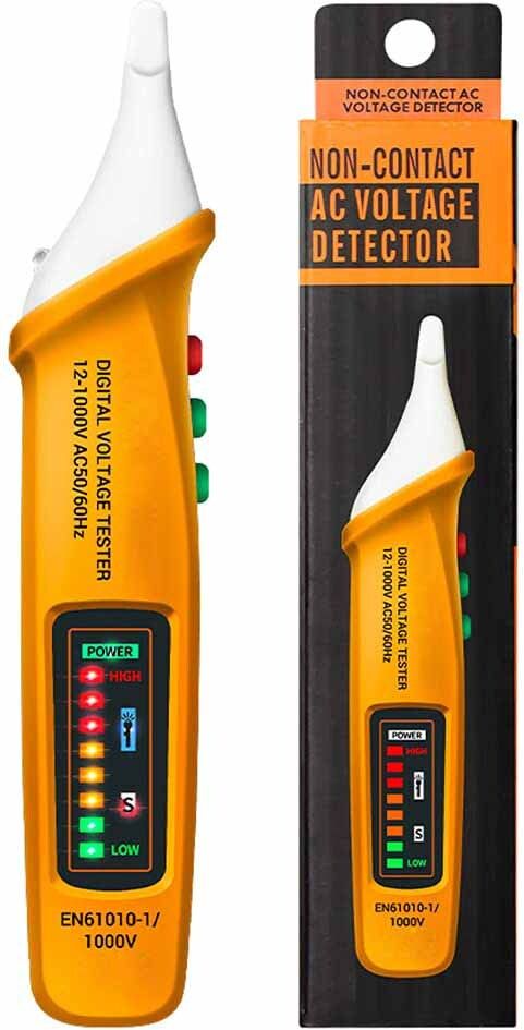 Digital AC Voltage Meter Multimeter Pen 12-1000V Smart Sensor Tester Digital Voltage Tester-image-7