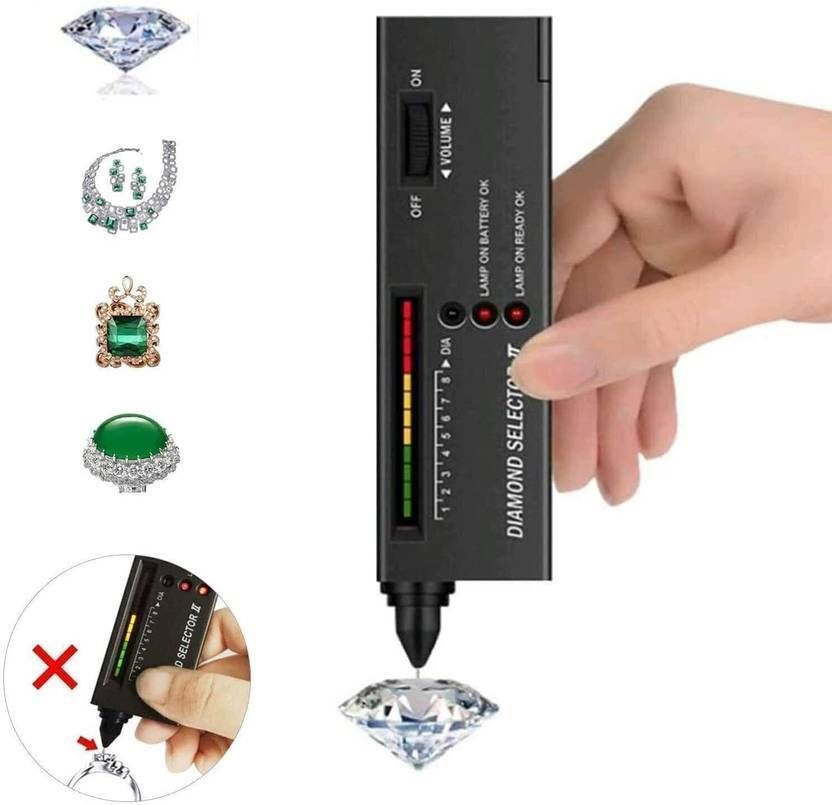 Gem Stone Diamond Tester Machine Stone Checking Machine diamond tester pen Digital Voltage Tester