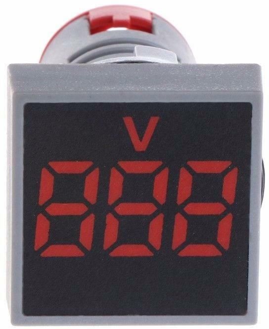 22MM AC 12-500V Voltmeter Square Panel LED Digital Voltage Meter Digital Voltage Tester-image-18