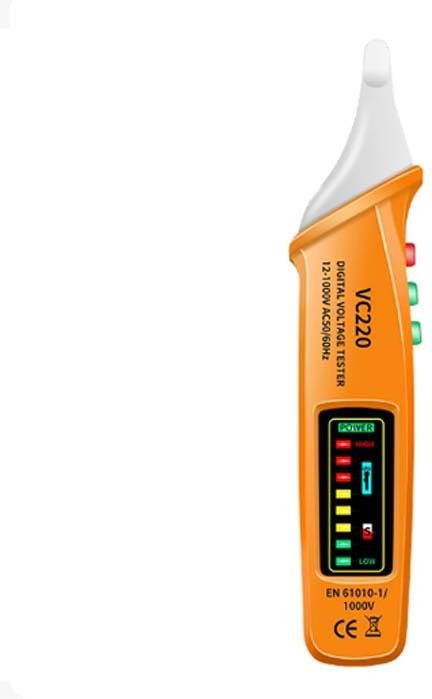 Light Alarm AC Circuit Tester Tool 12‑1000V Analog Voltage Tester-image-3