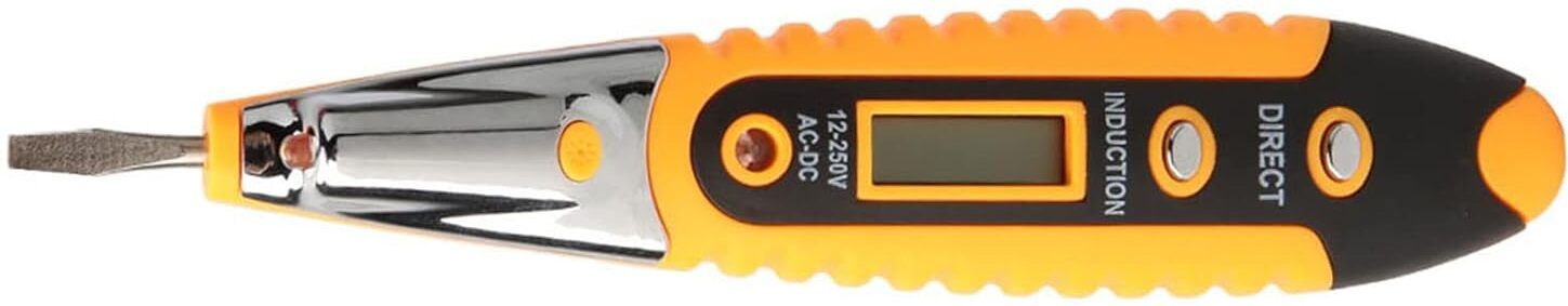 dytools Pencil AC DC Detector with LED Lighting for Home Industry Digital Voltage Tester-picture-30