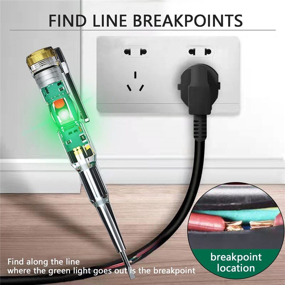 3IN1 High-Brightness Intelligent - Multi-function Digital Voltage Tester