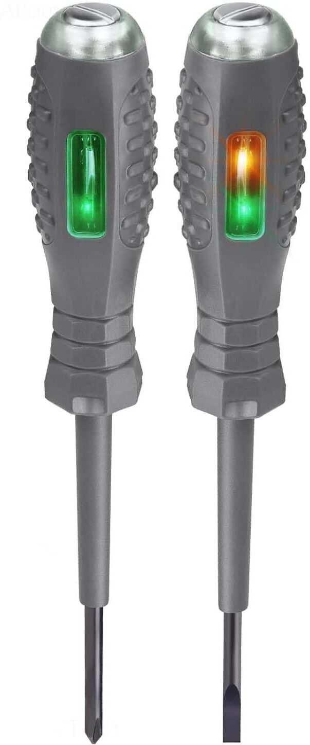 a&s toolshop Enhanced Efficiency,Dual-Use Design with Neon Light Display for AC/DC Circuit Digital Voltage Tester-picture-17