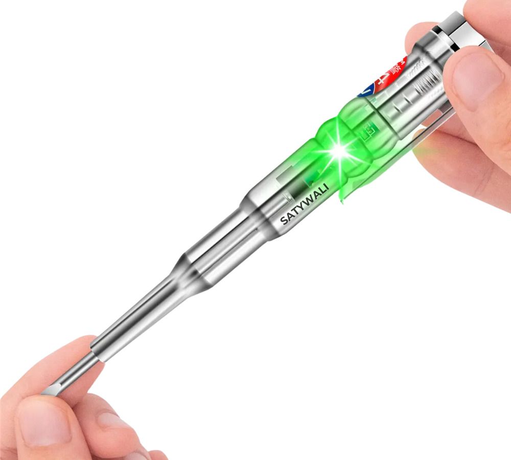 LED Light Screwdriver Tester Pen Analog Voltage Tester-image-32