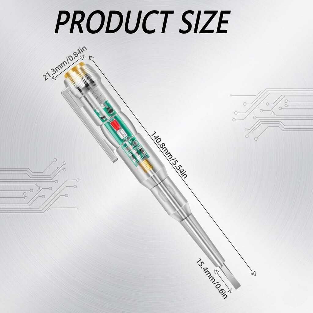 cielaglobal CG High-Brightness Intelligent Voltage Tester Pen-Multifunction LEDTest Pen Analog Voltage Tester-picture-47