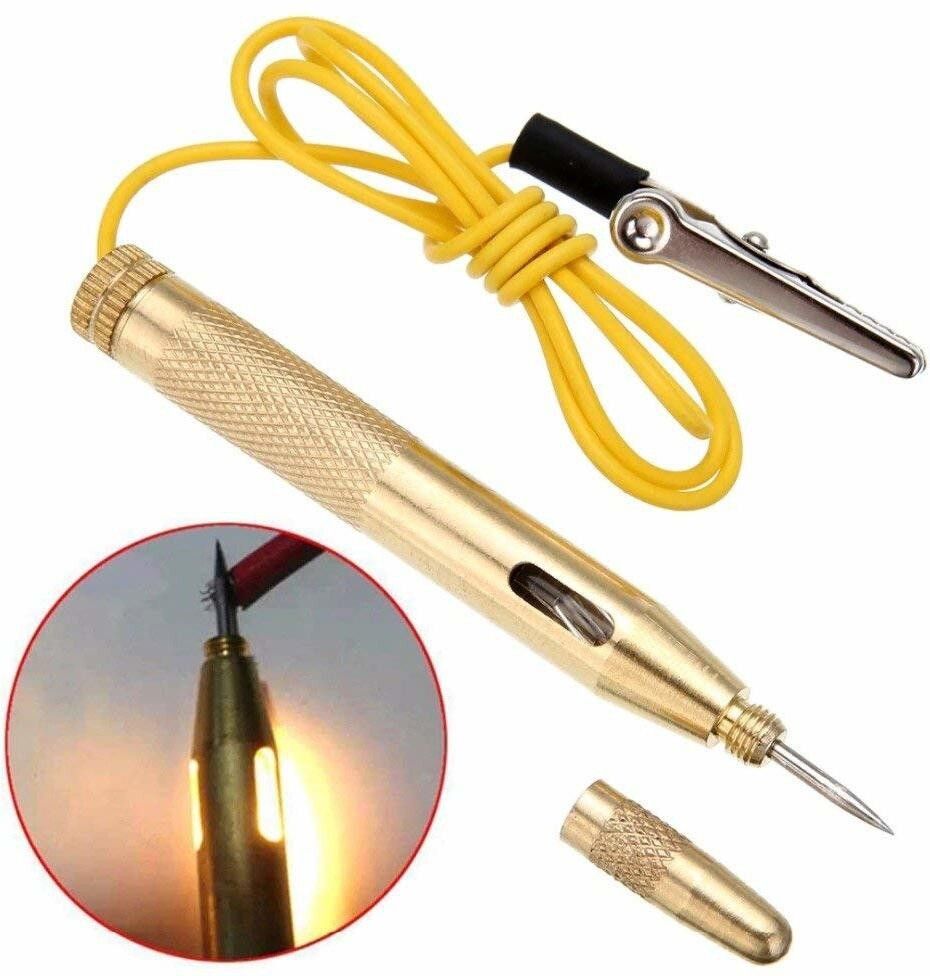 uptodateprouducts DC 6V-24V Auto Car Truck Motorcycle Circuit Tester Pen Analog Voltage Tester Analog Voltage Tester-picture-10