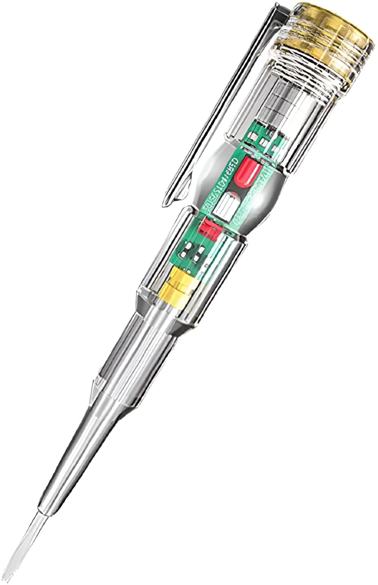 gadgetschroma 1 PCSMultifunction Dual LED AC-DC Light Tester Pen ,Voltage Tester A13 Analog Voltage Tester-picture-24