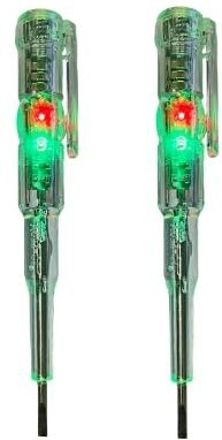 Multifunction Dual LED Voltage Tester Pen | AC/DC Detection | Pack of 2 | Digital Voltage Tester-image-42