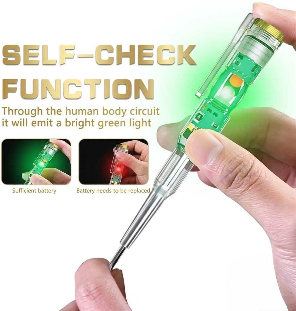 cielaglobal CG High-Brightness Intelligent Voltage Tester Analog Voltage Tester-picture-46