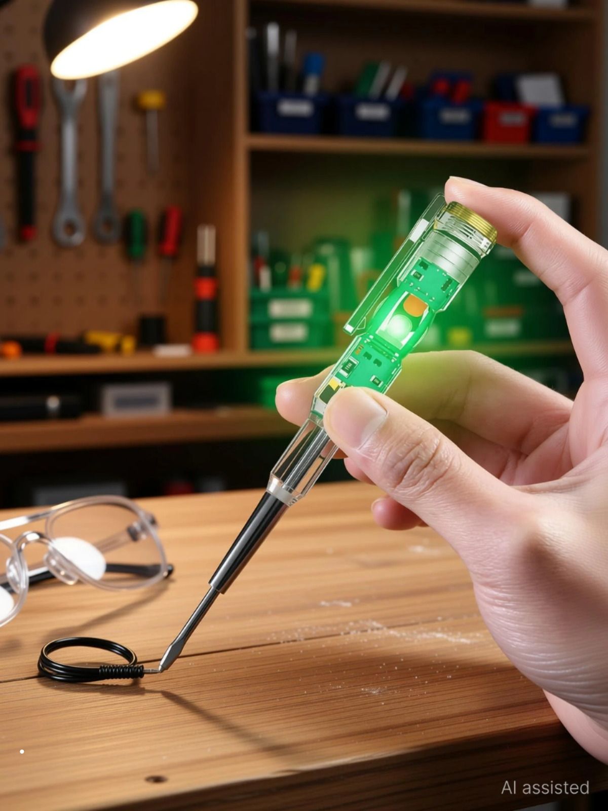 Smart AC/DC Voltage Tester Pen with LED Indicator for Fast Electrical Detection Digital Voltage Tester-image-22
