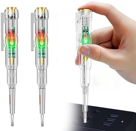Kinshu Voltage Tester Pen Non-Contact AC Voltage (pack of 3) Digital Voltage Tester-image-11