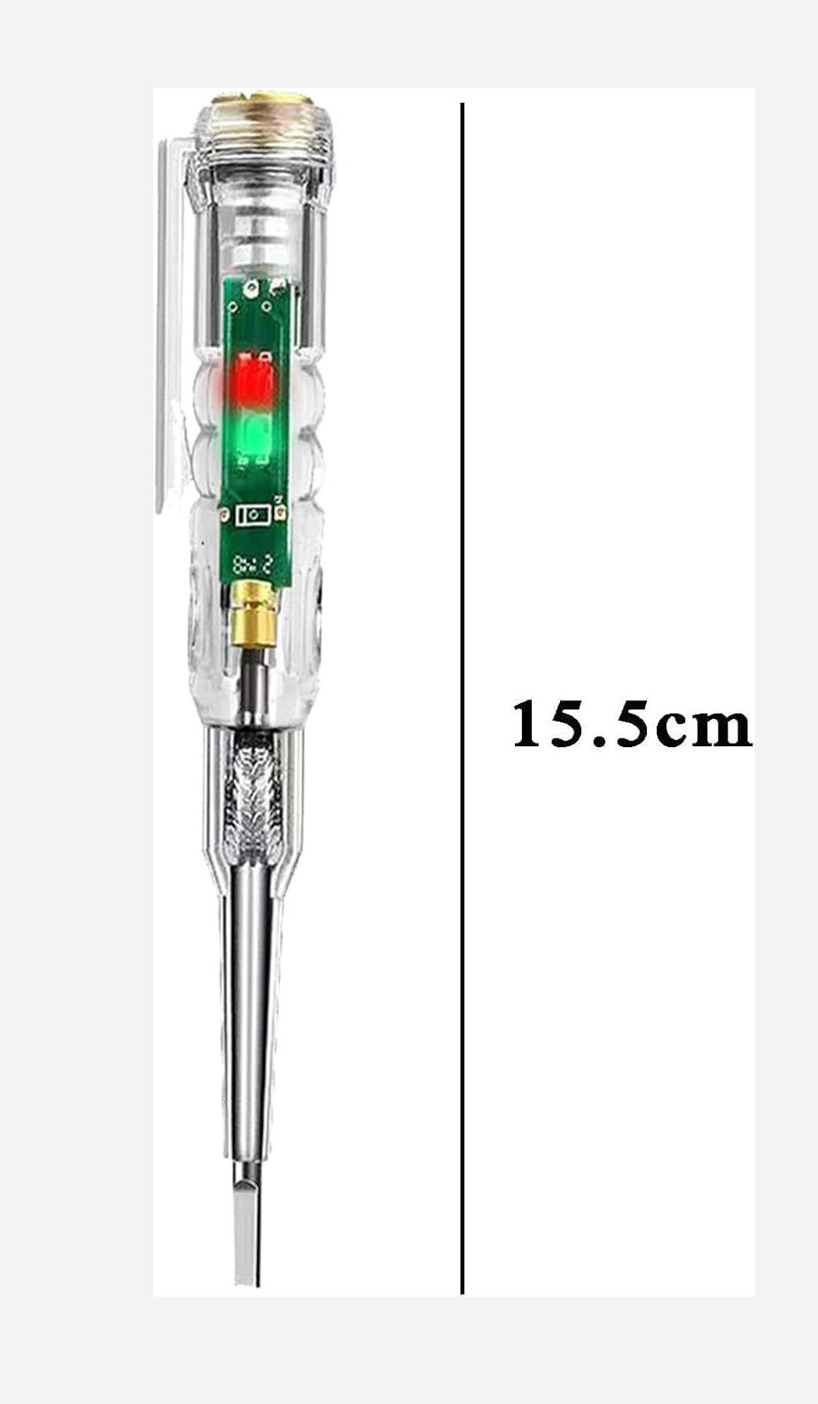 Tester Pen Voltage Sensitivity Compact Pen Dual Color LED Light Tester A107 Analog Voltage Tester