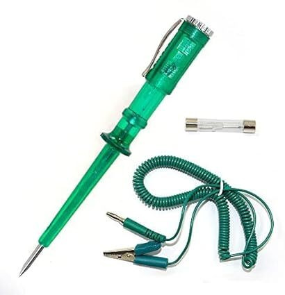 tool bux Battery-Powered Red Probe for Easy System Testing Digital Voltage Tester image 1
