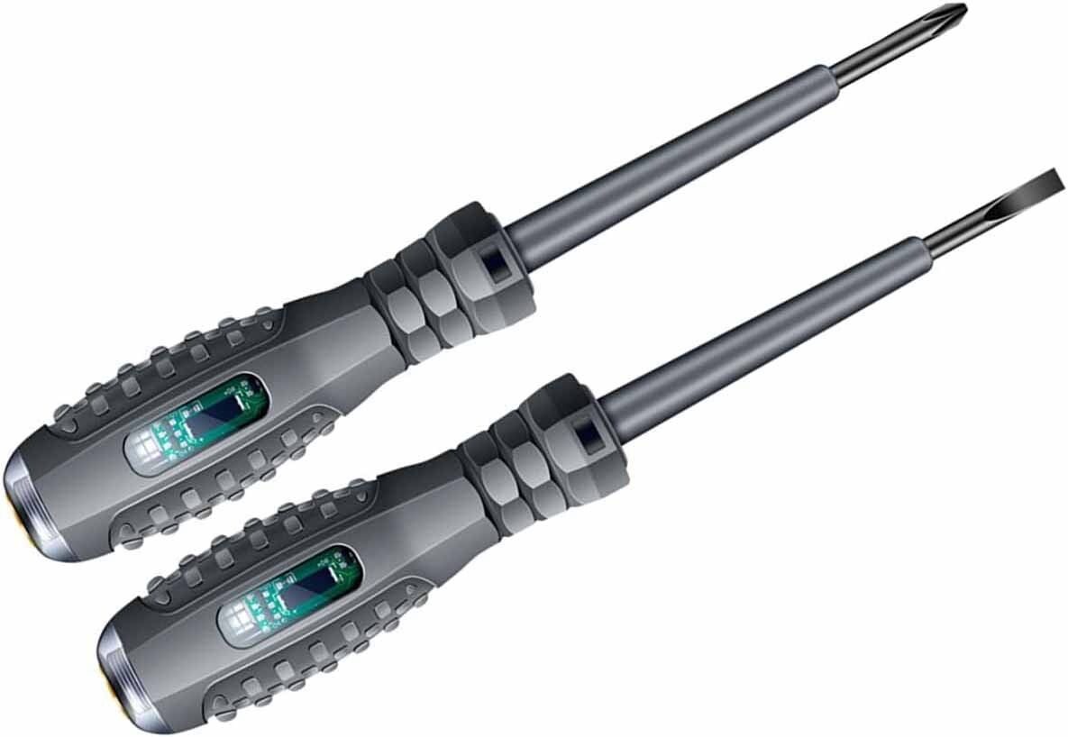 dytools Neon Bulb Pen Tip Non-Contact Insulated Electrician Test Pen Digital Voltage Tester-picture-14