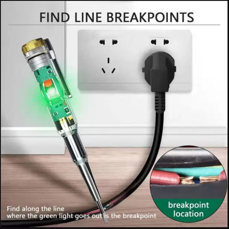 3IN1 High-Brightness Intelligent - Multi-function Digital Voltage Tester-image-15