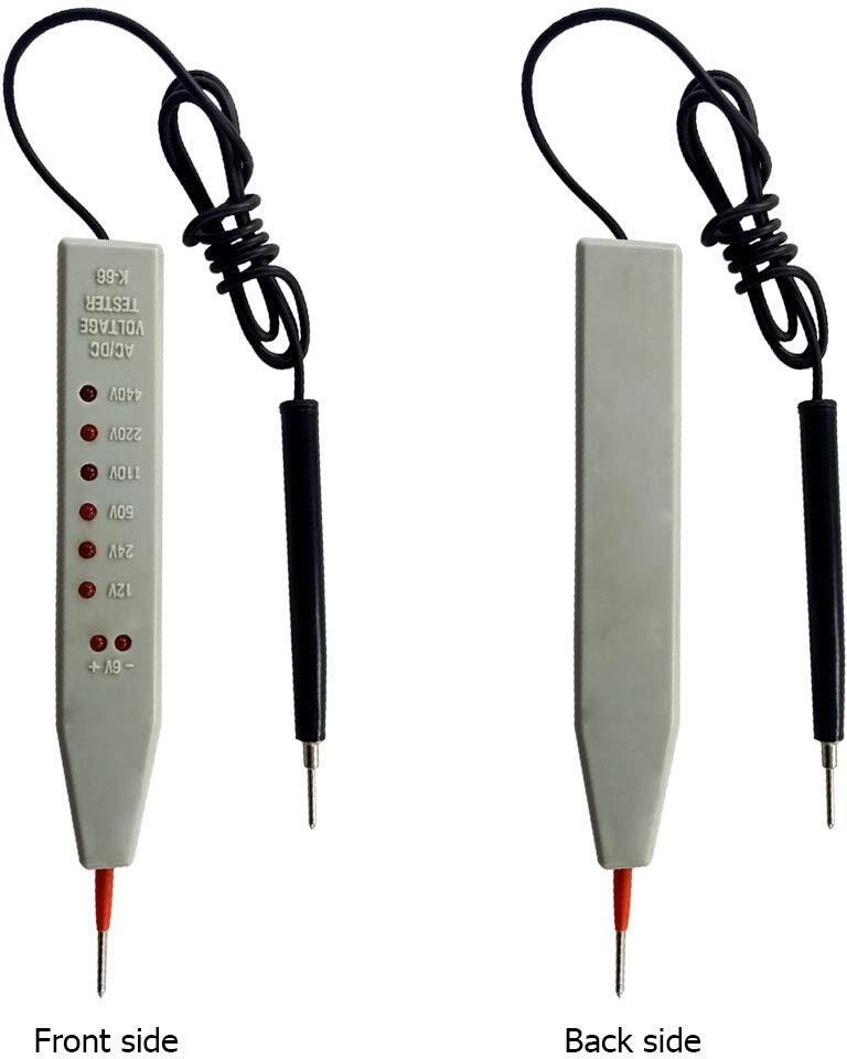 uptodatetools K-66 AC/DC Electronic Indicator to Detect Voltage from 6V to 440V Digital Voltage Tester-picture-20