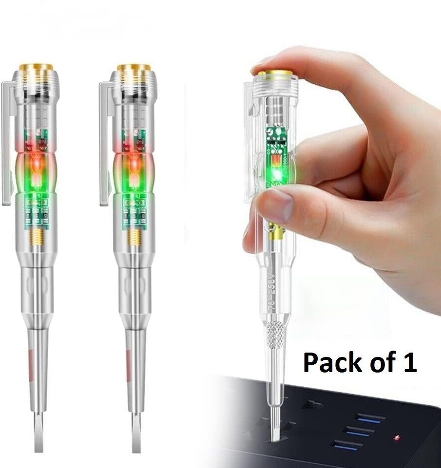 asryd Multi-function LED Test Pen with Screwdriver for Electric Power Testing Analog Voltage Tester-picture-21
