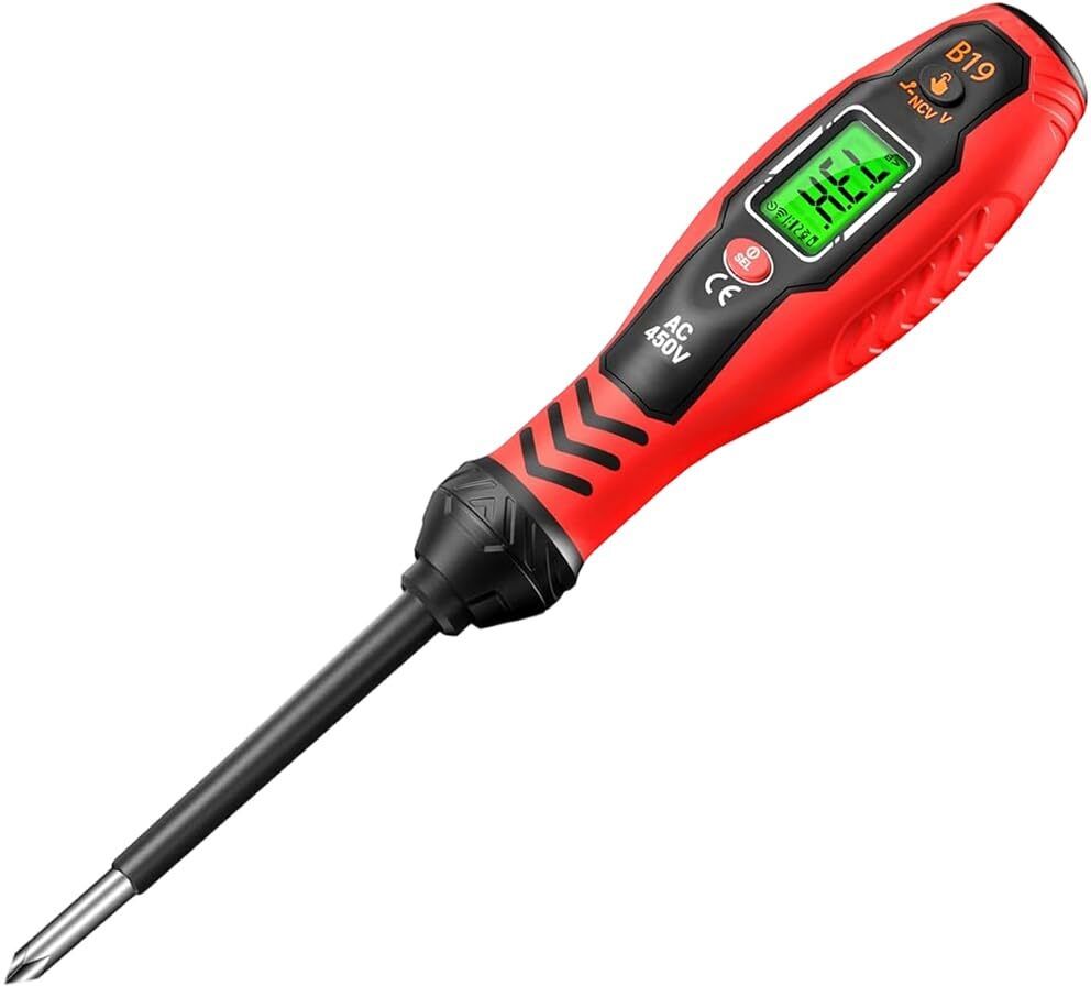 Non Contact Voltage Tester with LCD Display and Screwdriver Function Tool Digital Voltage Tester-image-11