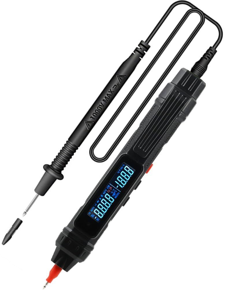 Digital Multimeter AC DC Voltage Tester Current Meter 6000 Count Pocket Tool Digital Voltage Tester-image-21