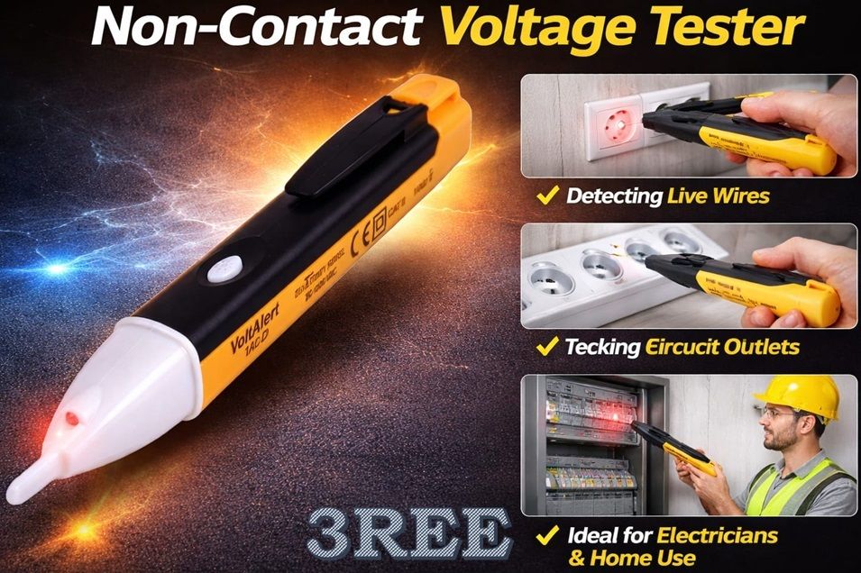 sg flash Voltage Tester 90~1000V AC Electric Voltage Power Digital Voltage Tester-picture-20