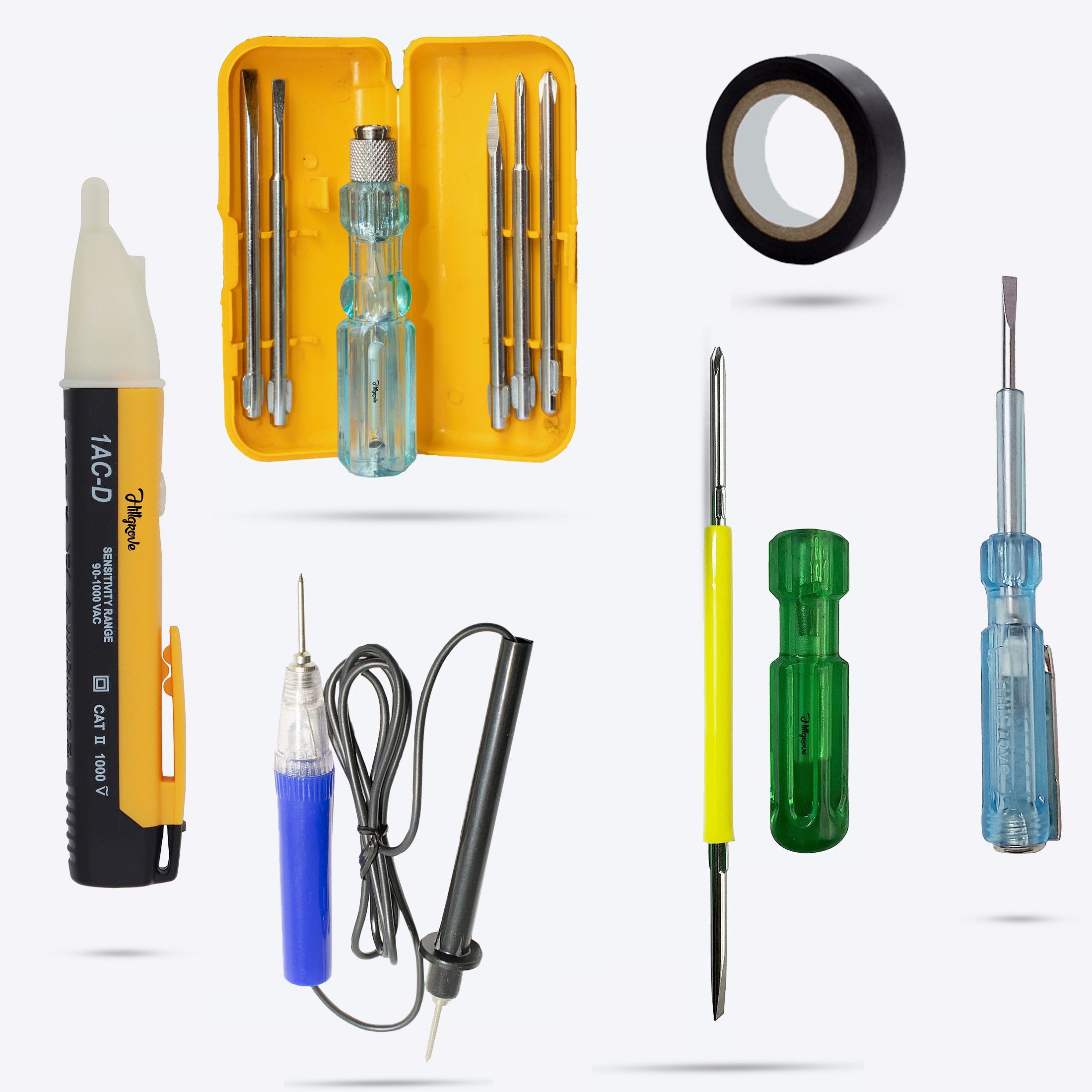 HGCM433M1 Voltage Tester with 5in1 Screwdriver+Line Tester+Continuty Tester Analog Voltage Tester-image-46