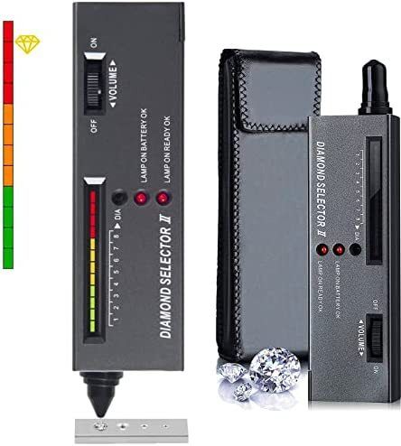 Diamond Tester Machine With 9V Battery Digital Voltage Tester