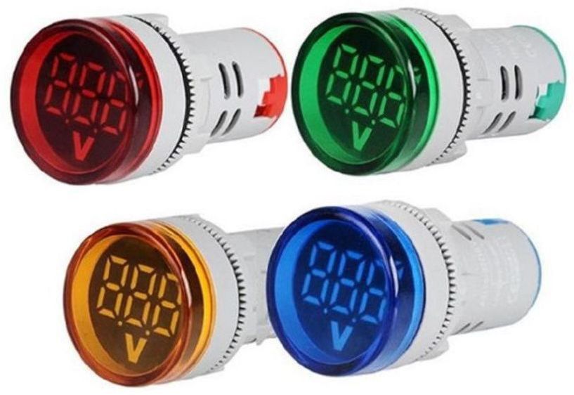 Voltage Meter LED Display Digital Volt Indicator Combo,(1 Set of RGBY) Voltmeter-image-13
