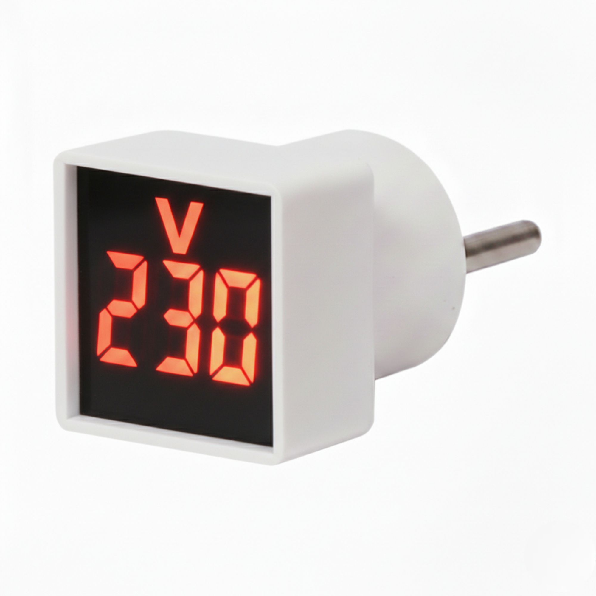 excellion Plug-In AC Digital Voltmeter 50–500V Mini LED EU Socket Power Monitor Voltmeter-picture-26
