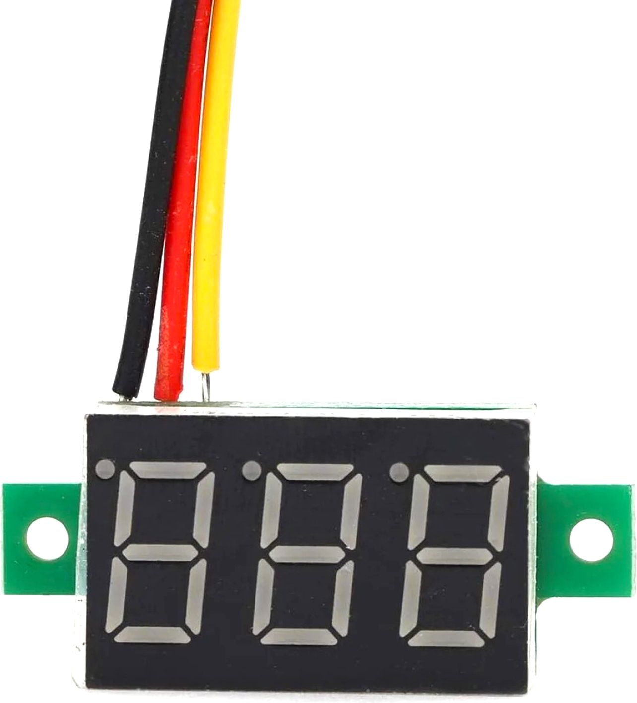 shatam Red LED Display Mini 0.36 inch 3 wire DC 0-100V Digital Voltmeter. Voltmeter-picture-42