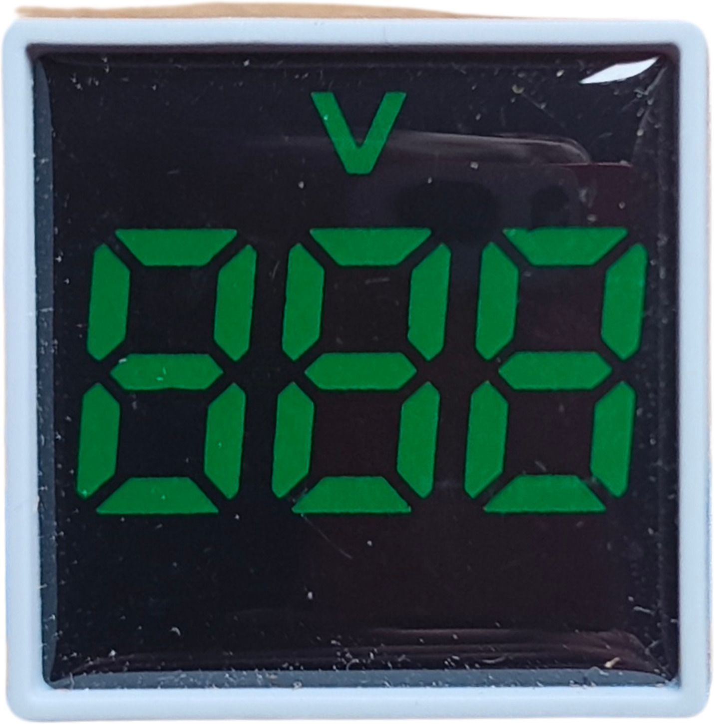 digital voltmeter 0-500v | green square display mini led 1pcs voltmeter