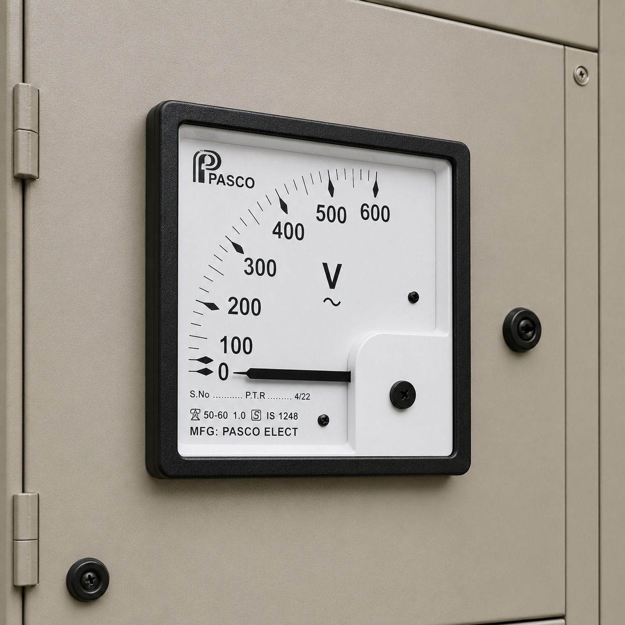 pasco collection High Accuracy 600V Analog Panel Voltmeter – 96mm Voltmeter-picture-25