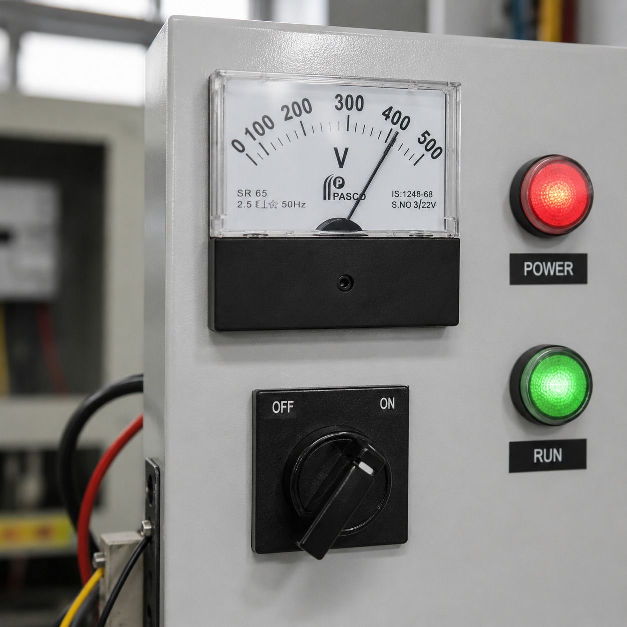 pasco collection 500V Analog Electrical Panel Meter Voltmeter-picture-30