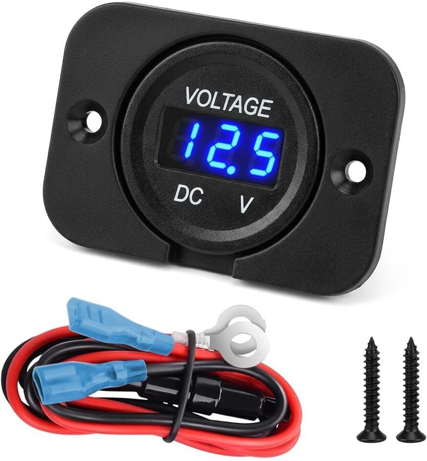 zitronix Waterproof LED DC Voltage Meter Voltmeter-picture-13