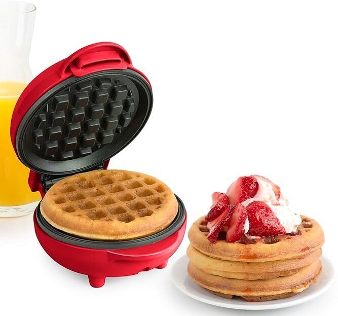 alakhexport Mini Waffle Maker Machine 3 In 1 Waffle Iron Home Waffle Maker-picture-39
