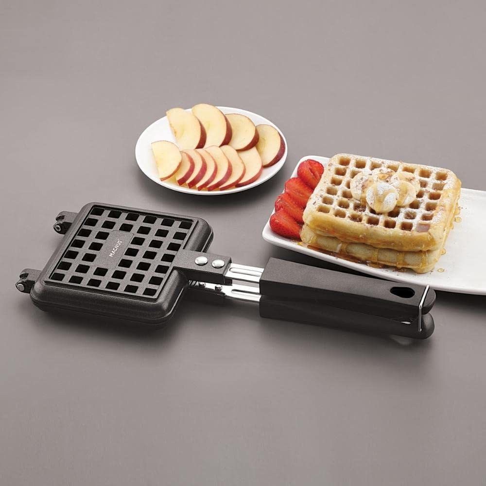 Non-Stick Waffle Maker Egg Waffle Pan Cake Baking Mold Gas Toaster Baking Tool Waffle Maker-image-7