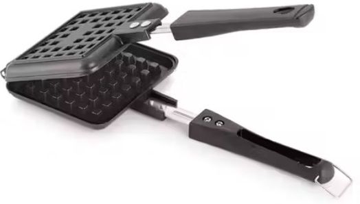 essentialz Non Stick Gas Stove Waffle Maker Pan with Heat Resistant Handle Waffle Maker-picture-48