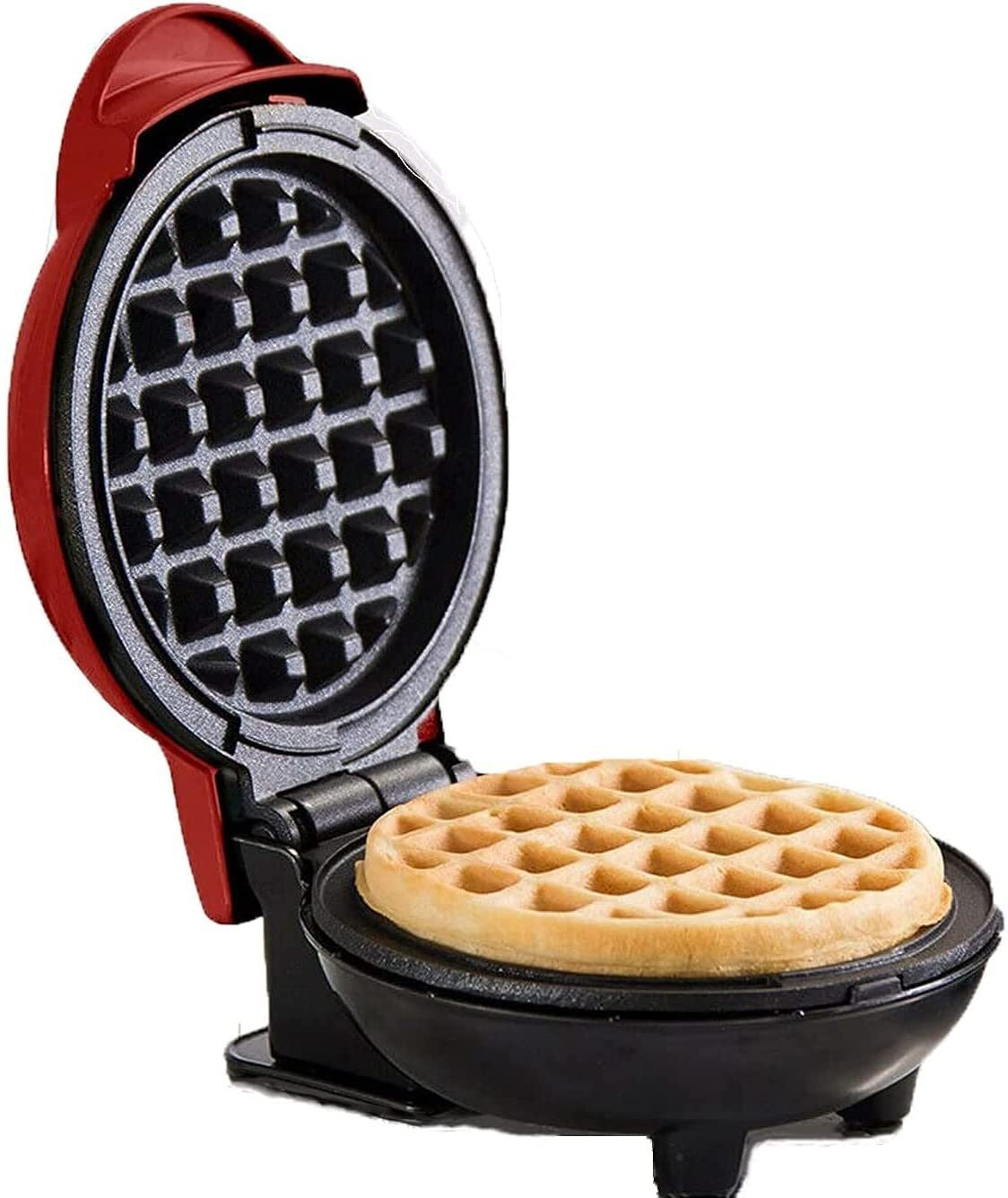 nd brothers Mini Waffle Maker SS Non-Stick Electric Iron Machine Waffles, Pan Cakes M02 Waffle Maker image 1