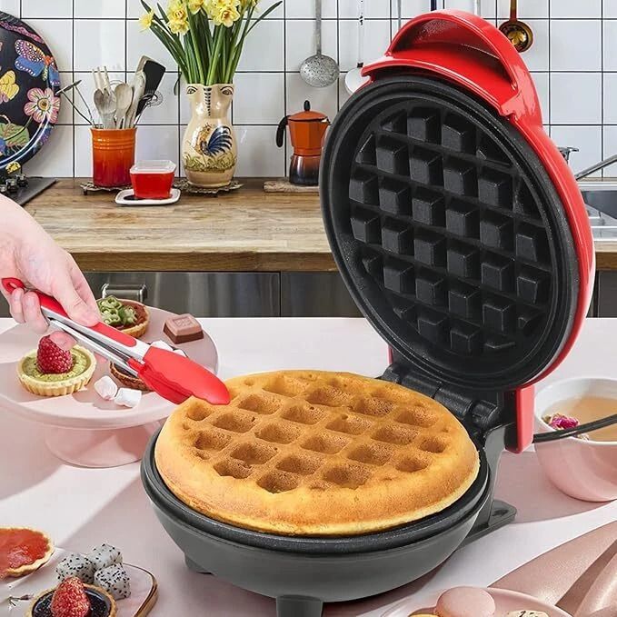 Mini Waffle Maker Machine 3 In 1 For Home Kitchen Appliances Waffle Maker