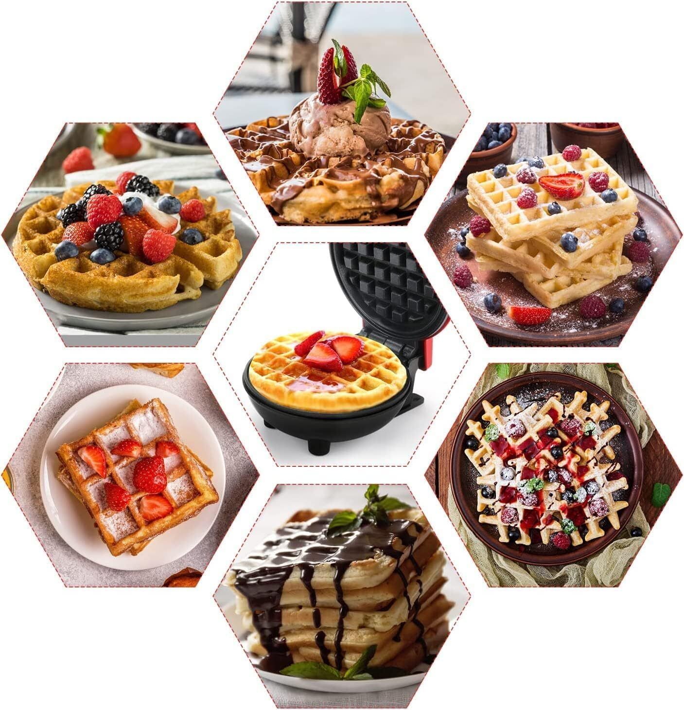 shivrudra Mini Waffle Maker|Portable Electric Full Cake Maker Cake Maker-picture-19