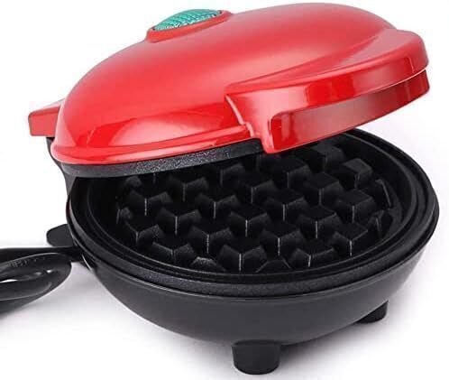 loopstrendz Mini Waffle Maker 4 Inch- 350 Watts Waffle Maker-picture-24
