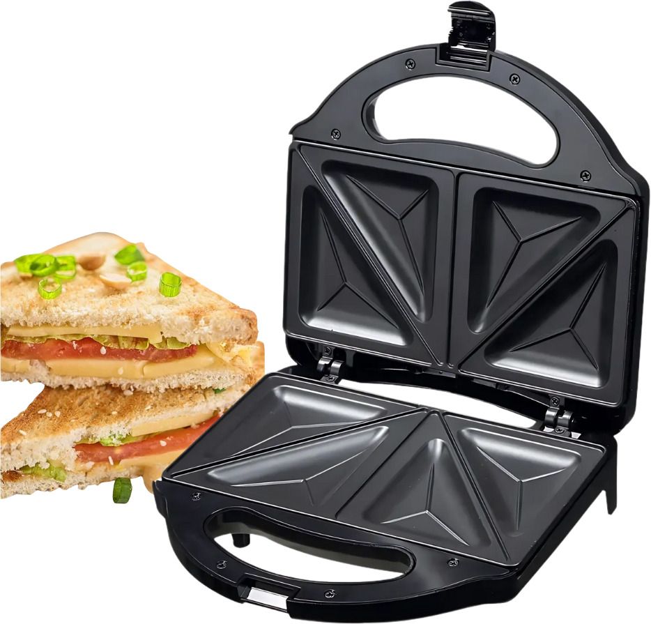 elevea Electric Sandwich & Waffle Maker, Non-Stick for Quick Meals - 15 Years Warranty Waffle Maker-picture-47