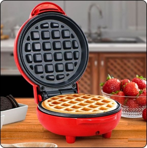 fulkiza 3 in 1 Electric Waffle Iron with Non-Stick, Dual Side Plate, Pancake Maker Waffle Maker-picture-28